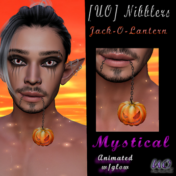 Second Life Marketplace - [UO] Nibbler - Jack-O-Lantern - Mystical - M